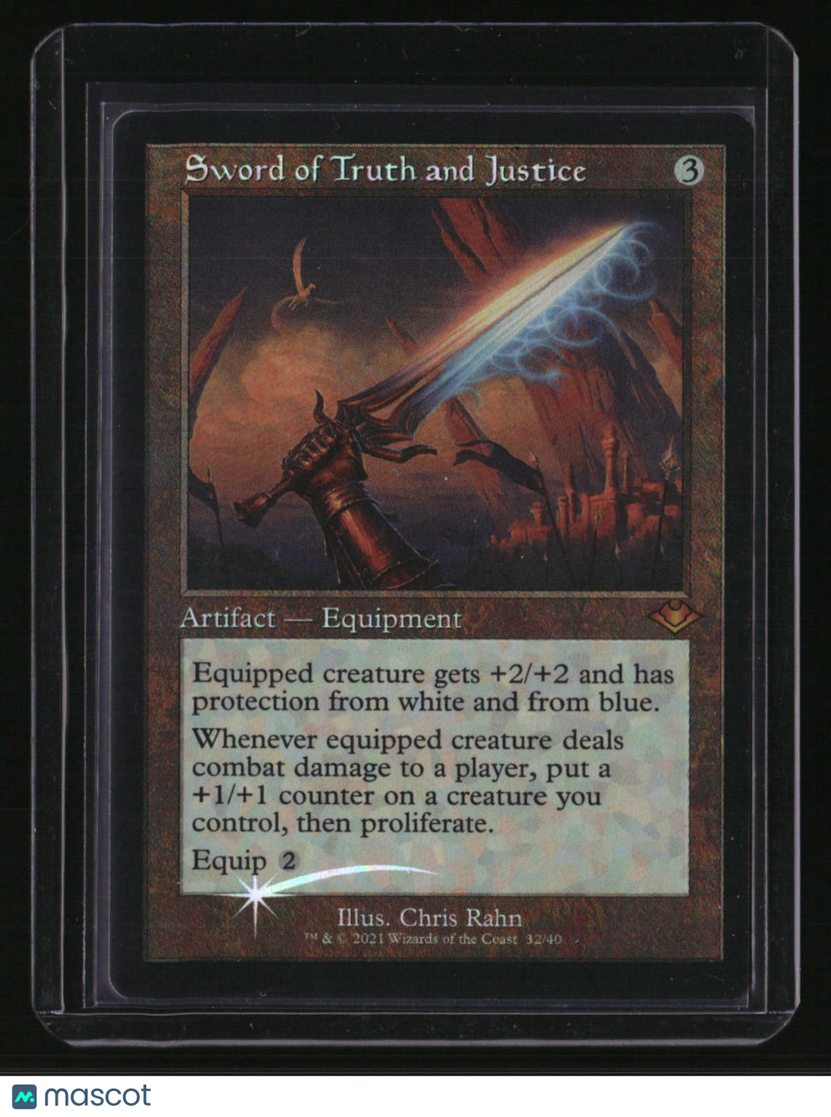 Modern Horizons Sword of Truth and Justice (Retro Frame) Foil