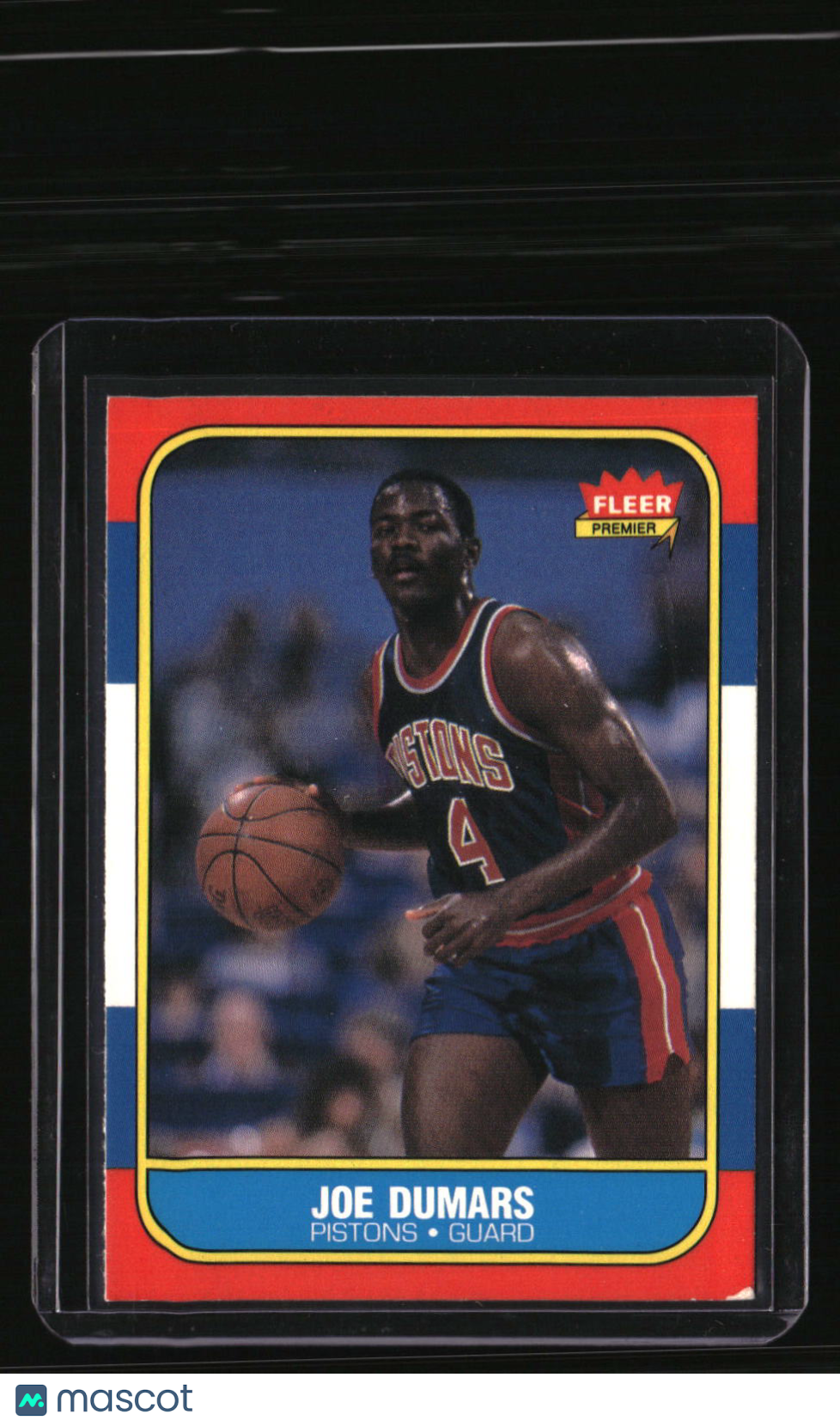 1986-87 Fleer Joe Dumars