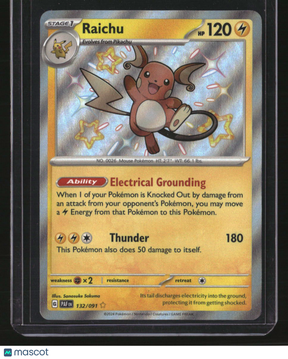 SV: Paldean Fates Raichu