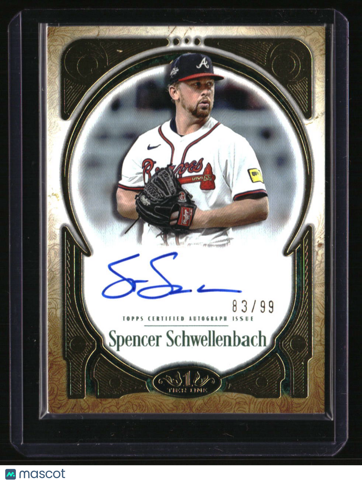 2026 Topps Tier One Spencer Schwellenbach Prime Performers Auto #/99