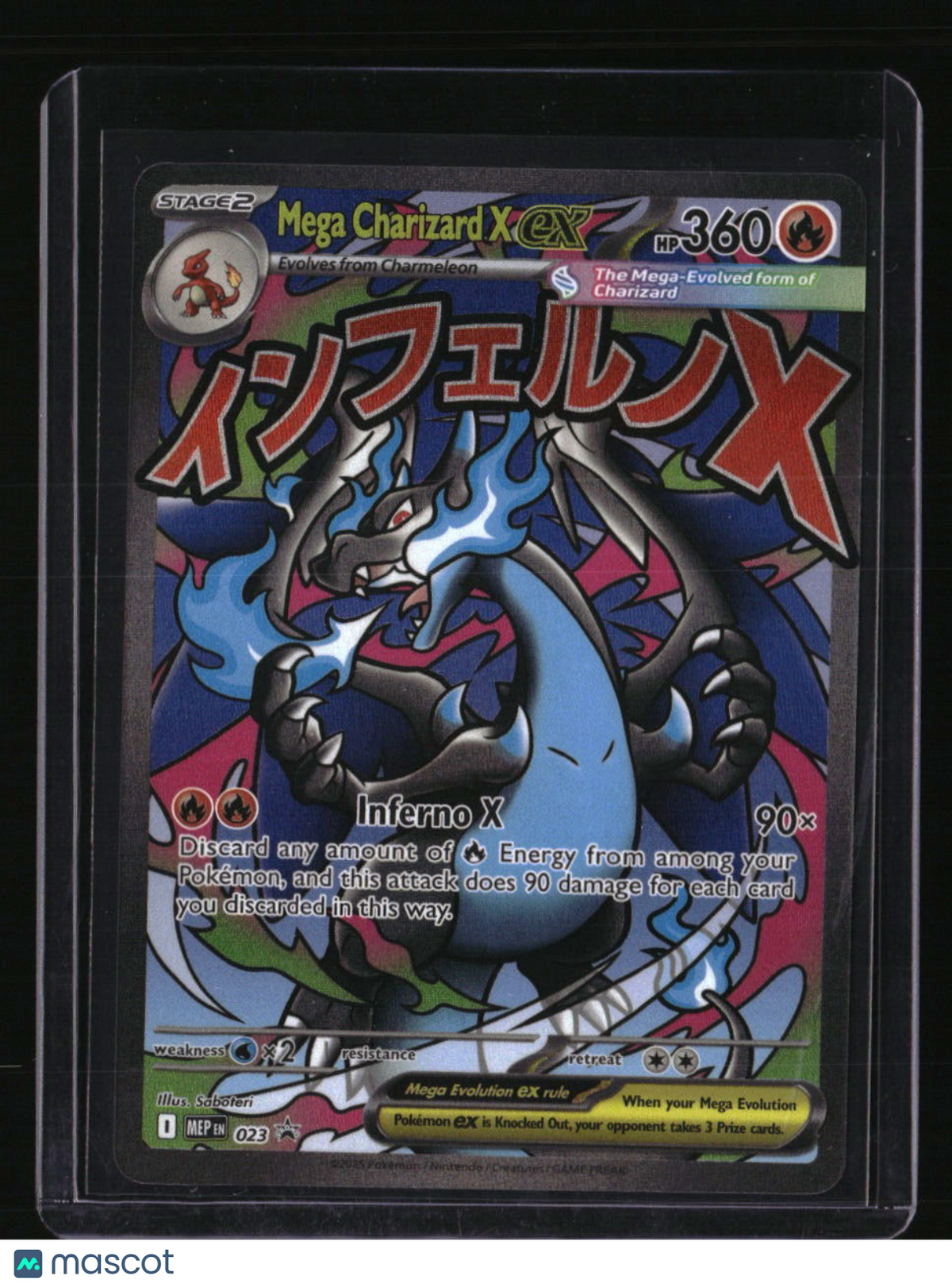 ME: Mega Evolution Promo Mega Charizard X ex