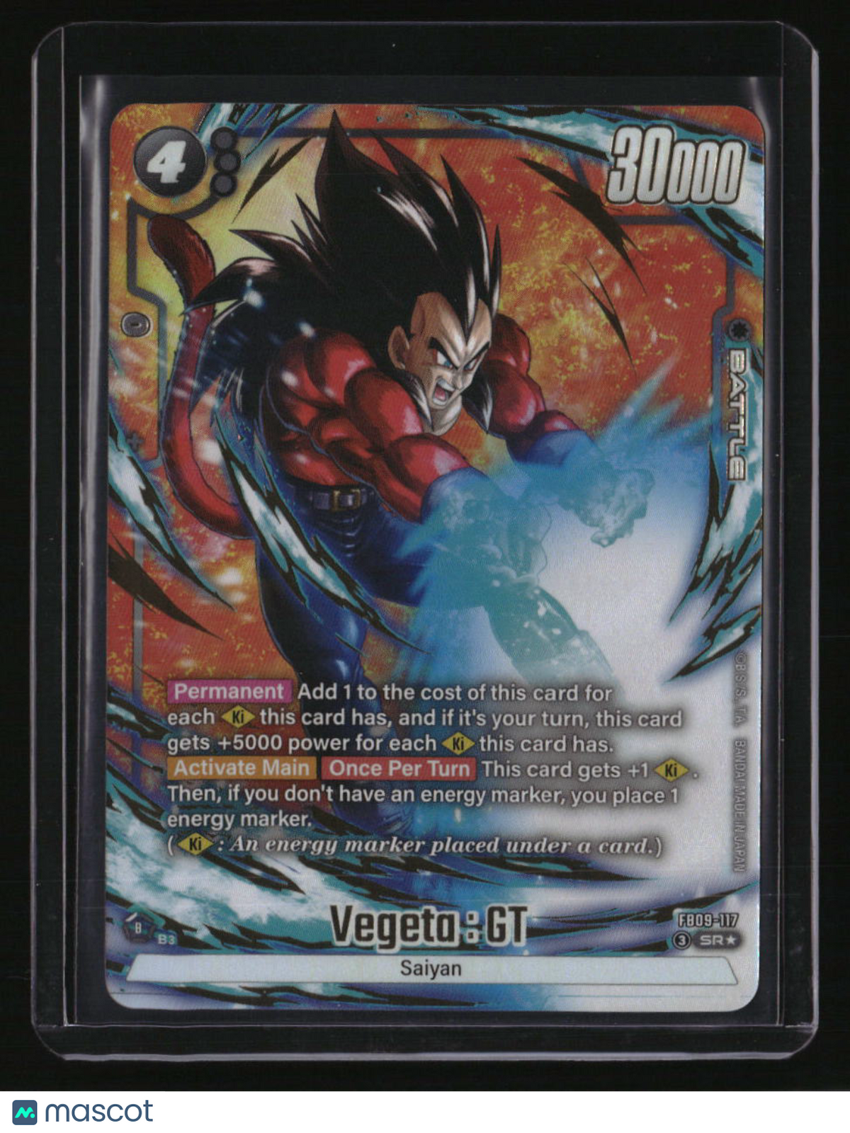 Dual Evolution FB09-117 Vegeta:GT (Alternate Art)