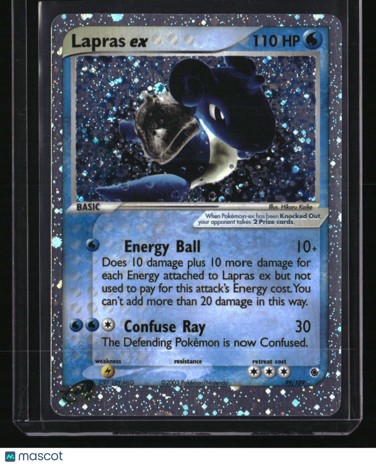 Ruby and Sapphire Lapras ex
