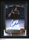 2025 Bowman Draft Cameron Maldonado Chrome Prospect Autographs