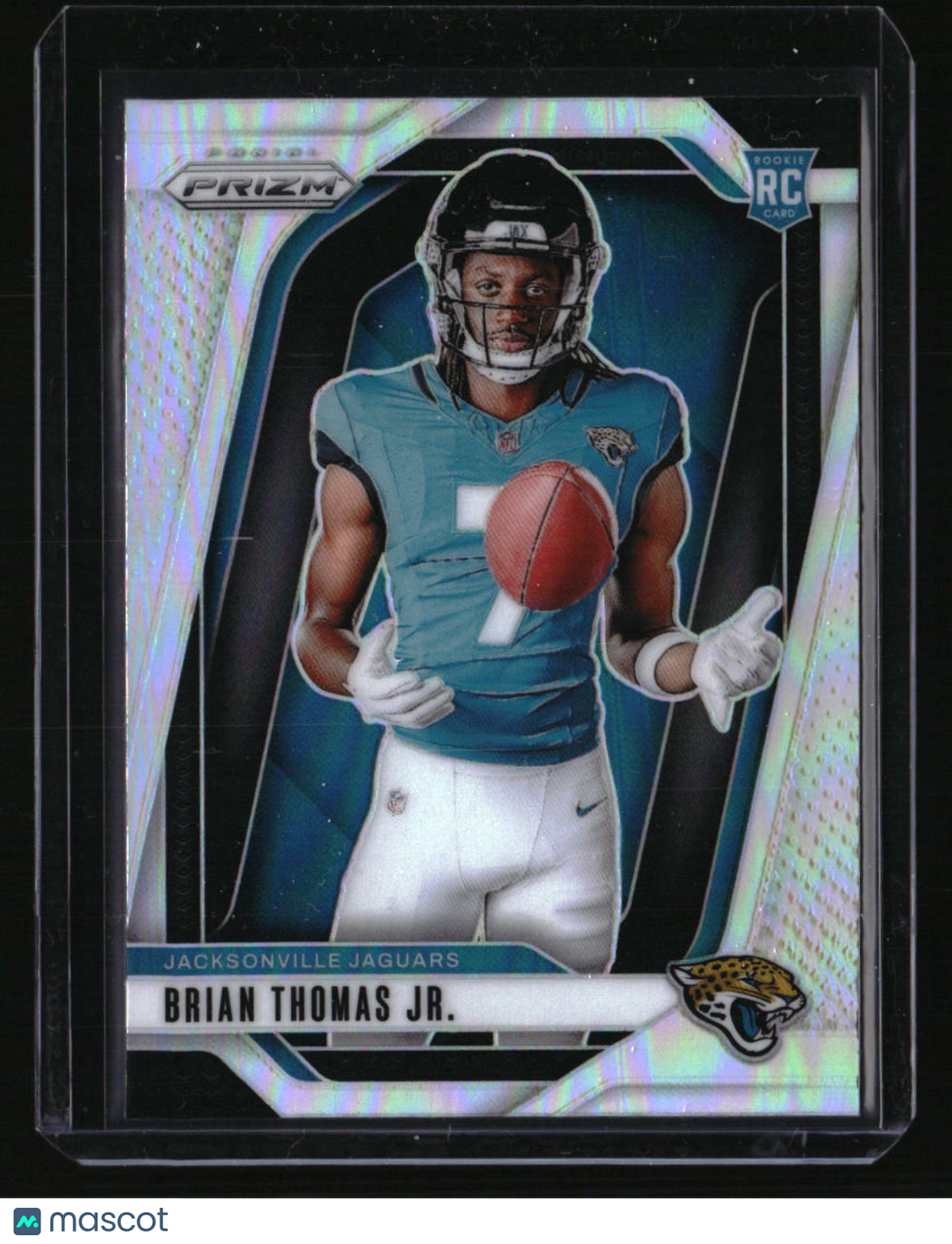 2024 Panini Prizm Brian Thomas Jr. Rookie Variations Silver Prizm