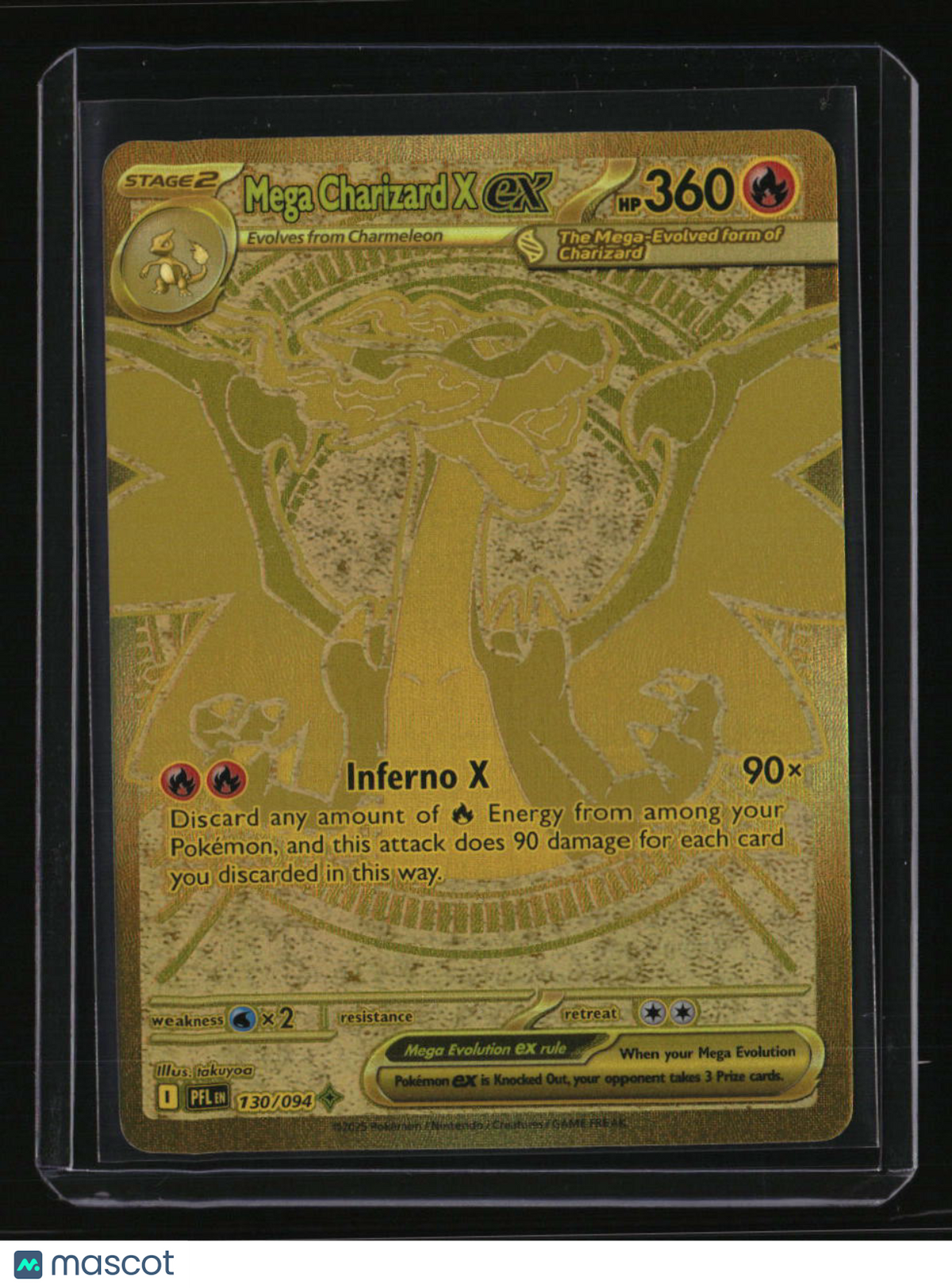 ME02: Phantasmal Flames Mega Charizard X ex
