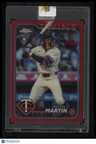 2024 Topps Chrome Update Austin Martin Red Refractors #/5
