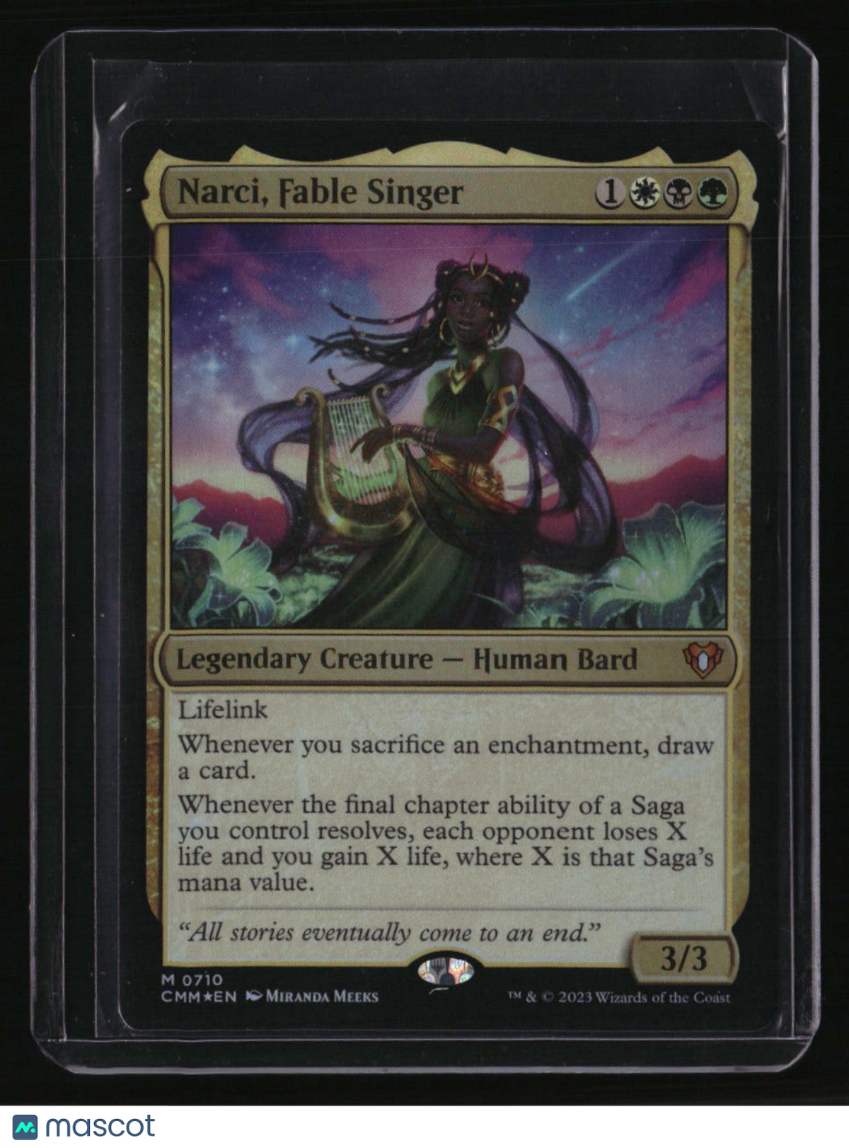 Commander Masters Narci, Fable Singer Foil