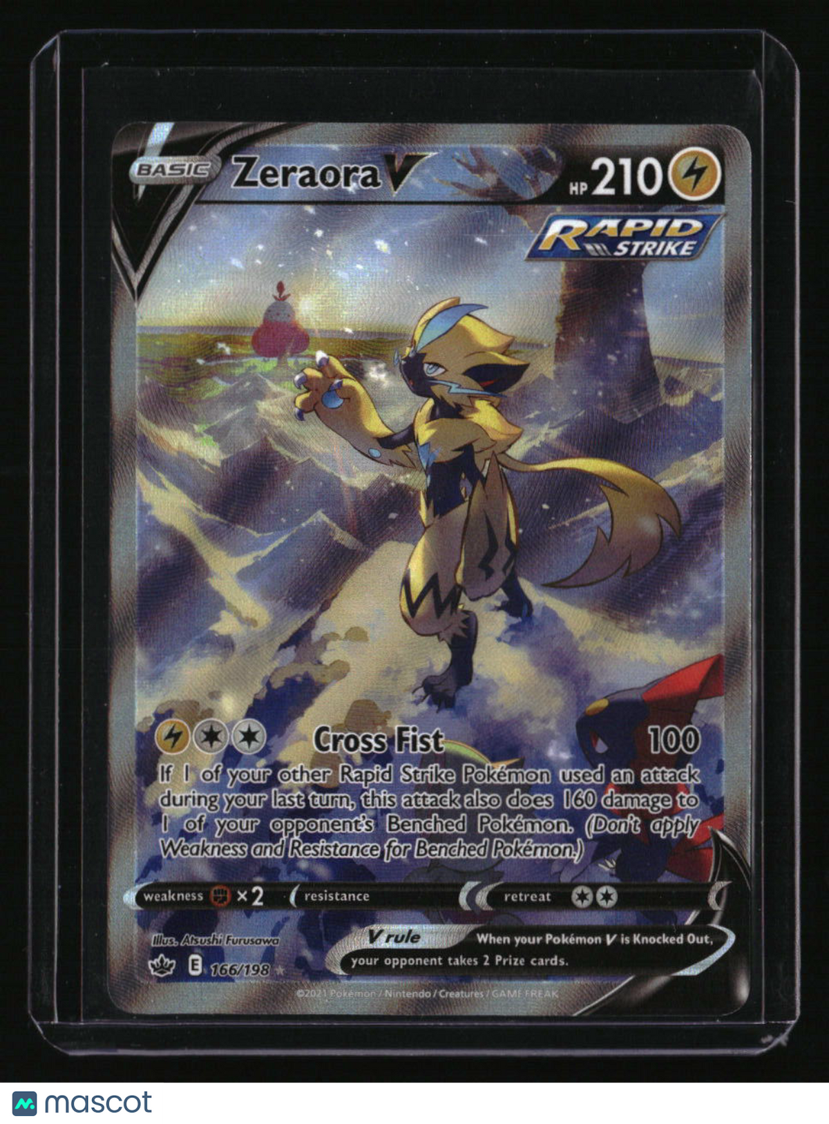 SWSH06: Chilling Reign Zeraora V (Alternate Full Art)