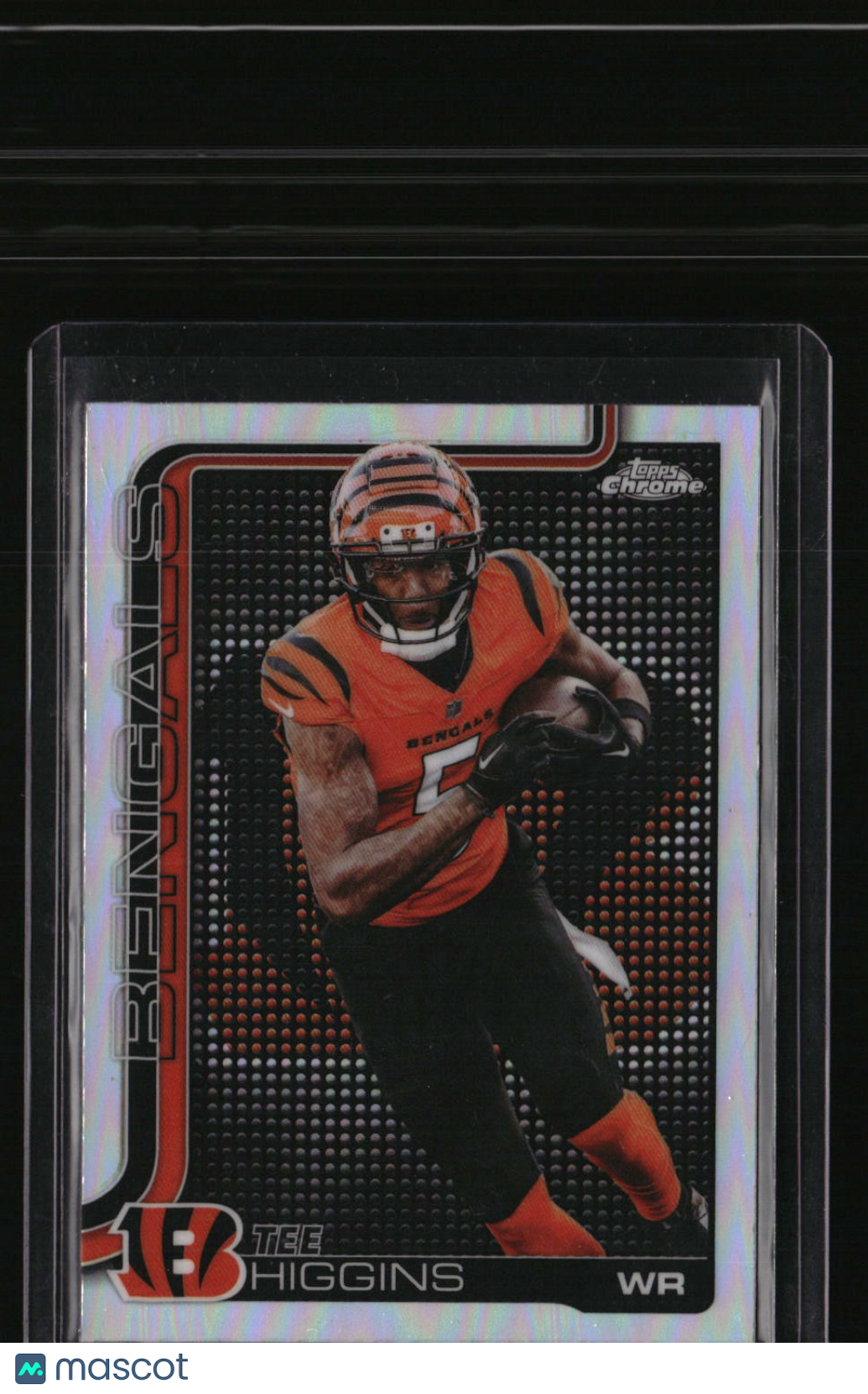2025 Topps Chrome Tee Higgins Lightboard Logo
