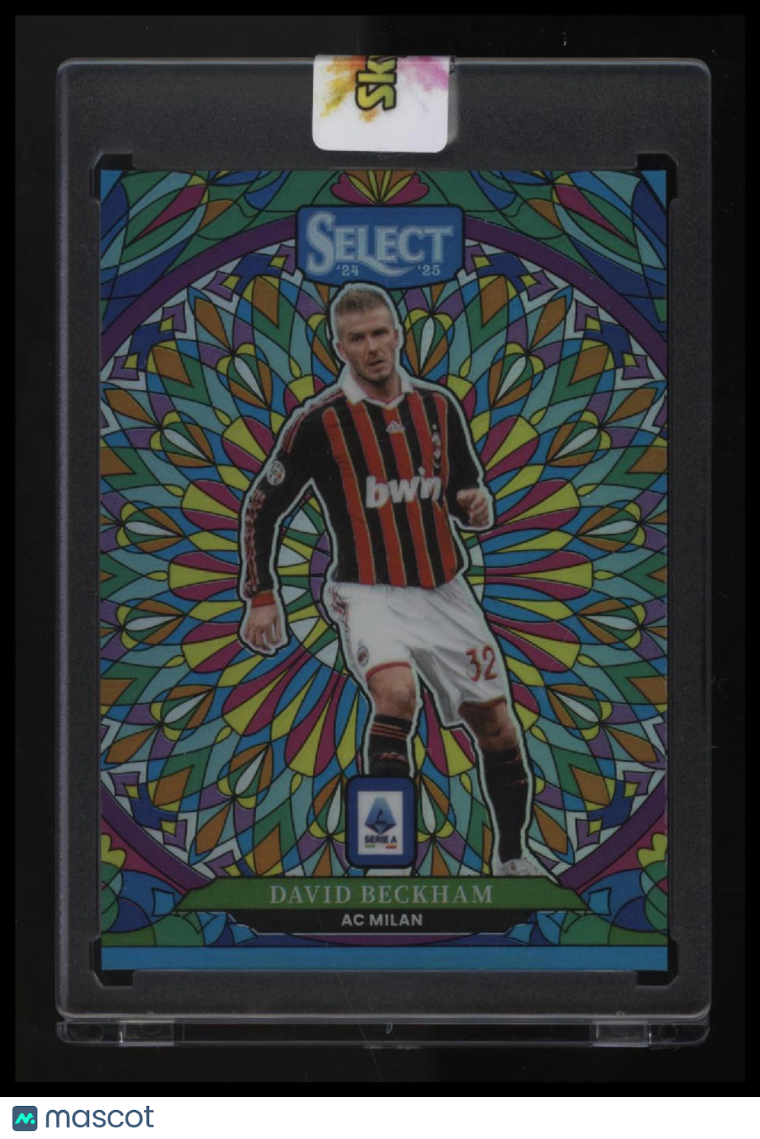 2024-25 Panini Select Serie A David Beckham Stained Glass