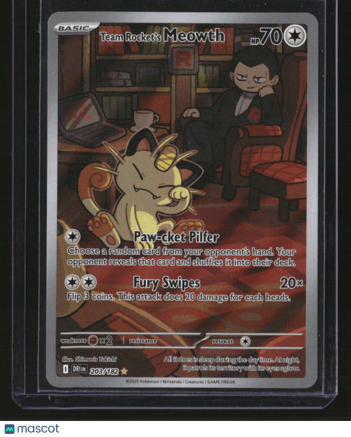 SV10: Destined Rivals Team Rocket's Meowth