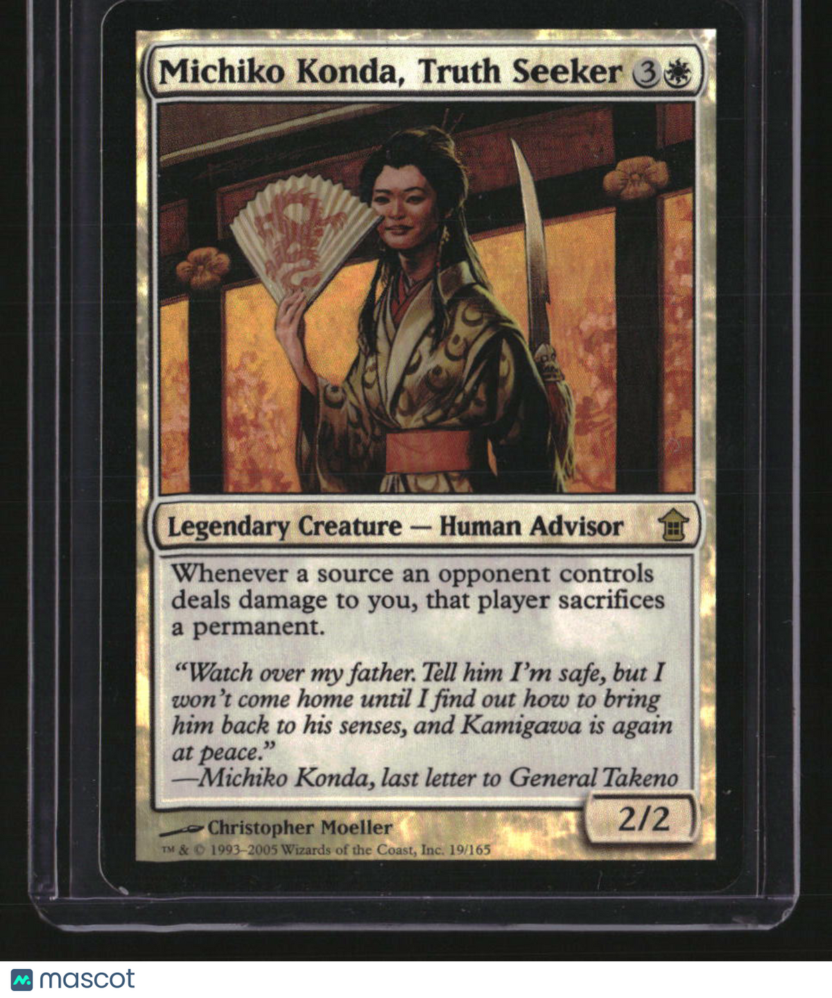 Saviors of Kamigawa Michiko Konda, Truth Seeker Foil