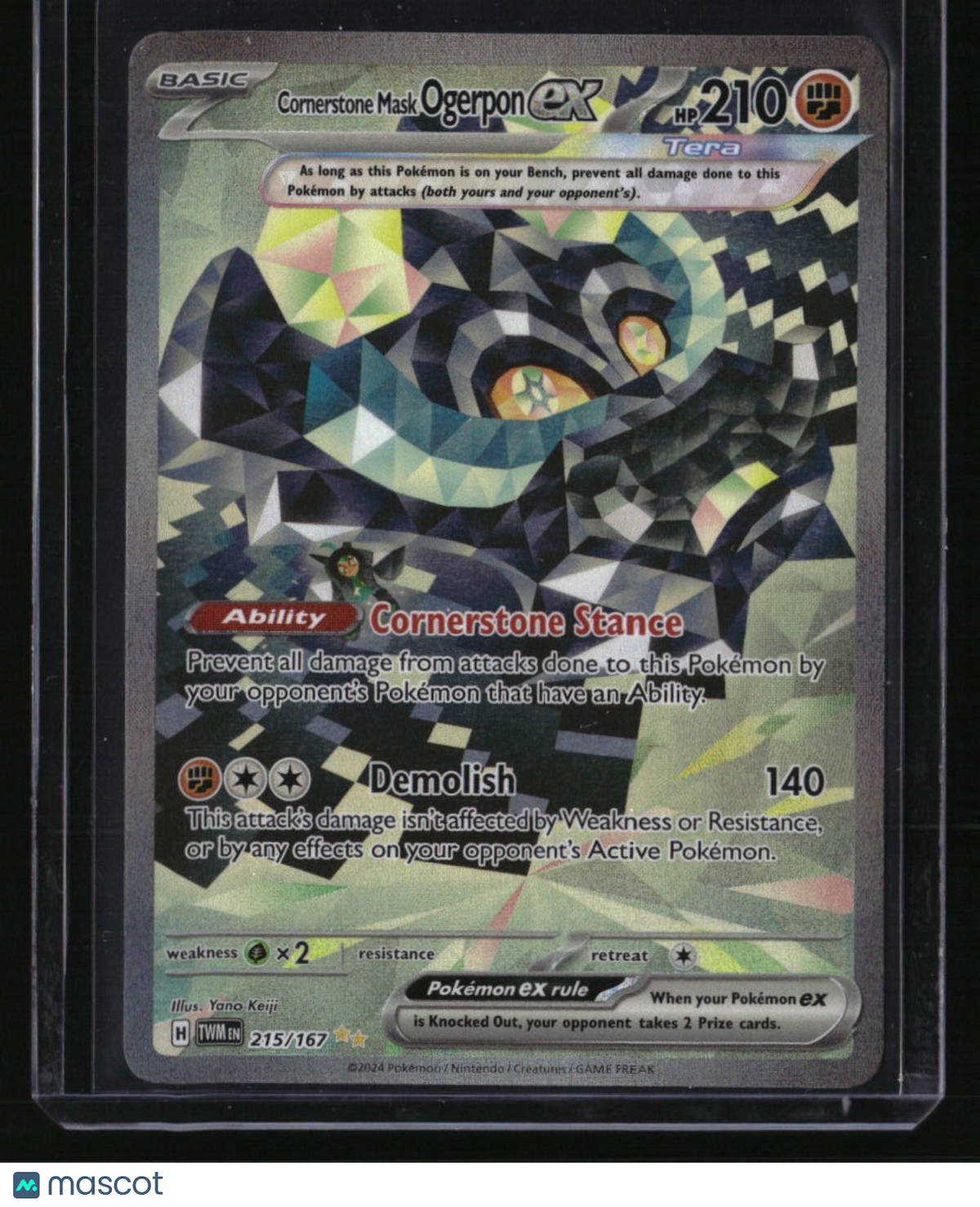 SV06: Twilight Masquerade Cornerstone Mask Ogerpon ex
