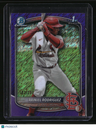 2025 Bowman Chrome Rainiel Rodriguez Prospects Purple Shimmer #/250