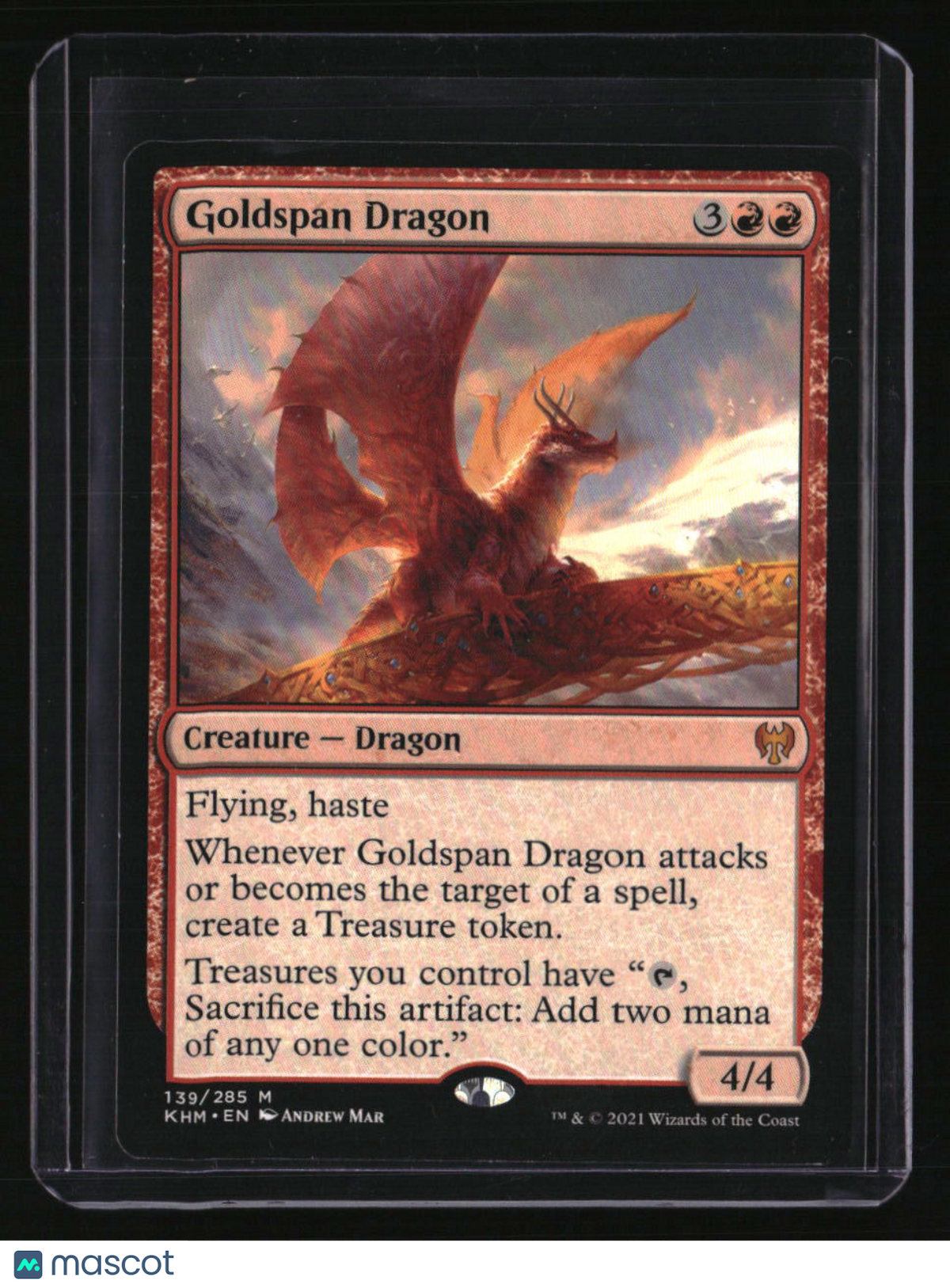 Kaldheim Goldspan Dragon