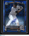 2025 Bowman Sapphire Edition Josue Briceno Autographs #/199