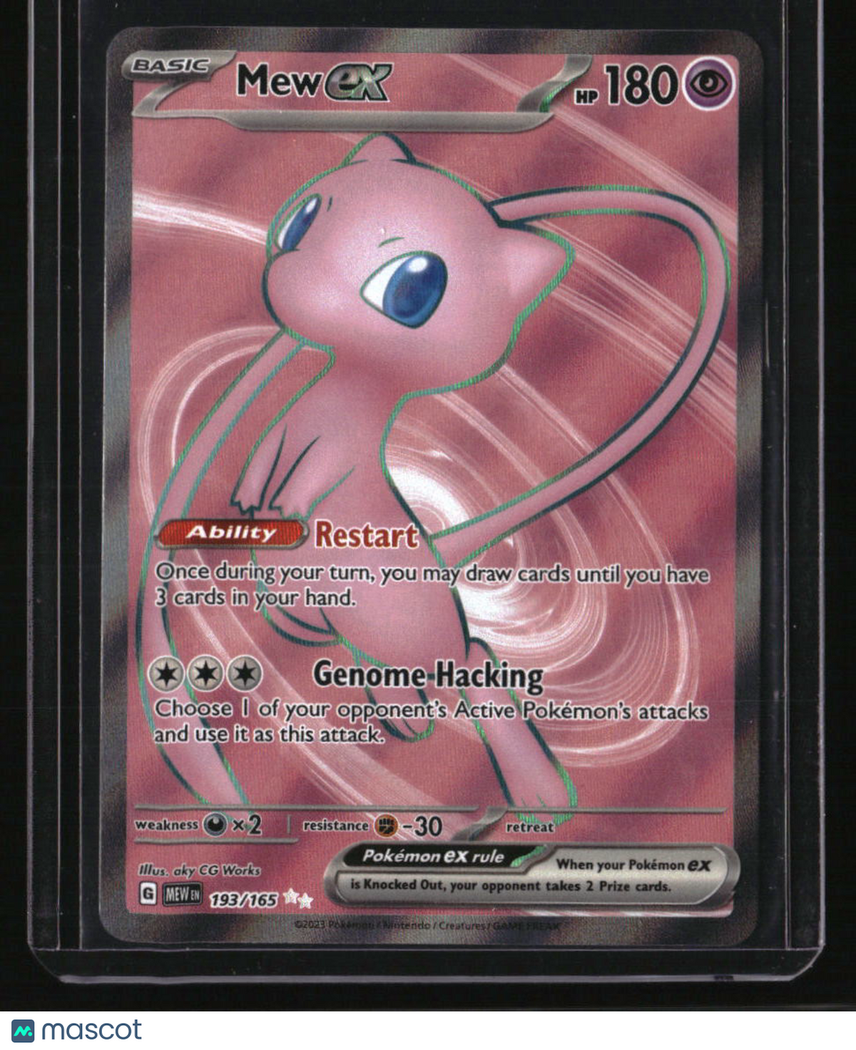 SV: Scarlet & Violet 151 Mew ex