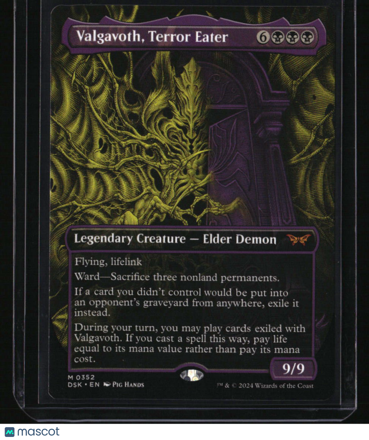 Duskmourn: House of Horror Valgavoth, Terror Eater (Showcase)