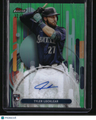 2025 Finest Tyler Locklear Finest Autographs Green Refractors #/75