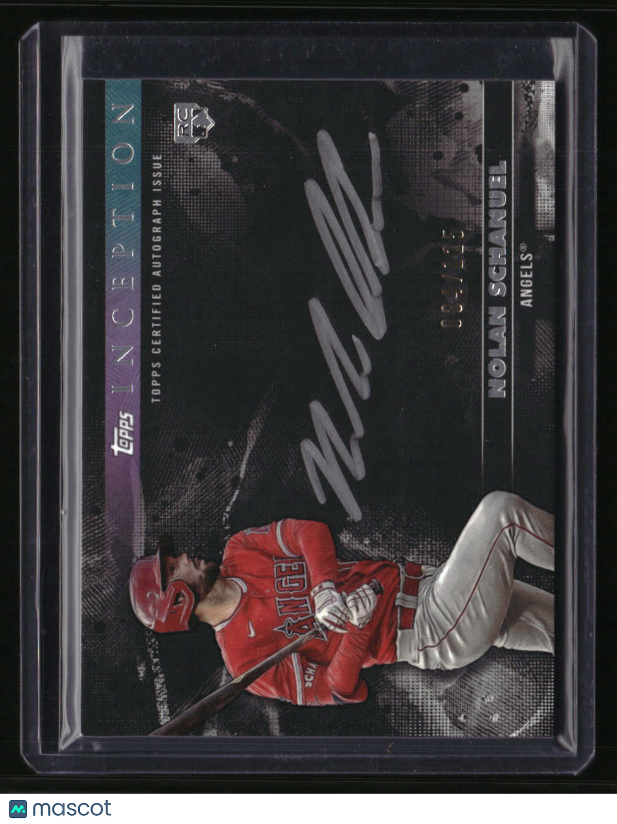 2024 Topps Inception Nolan Schanuel Silver Signings #/125