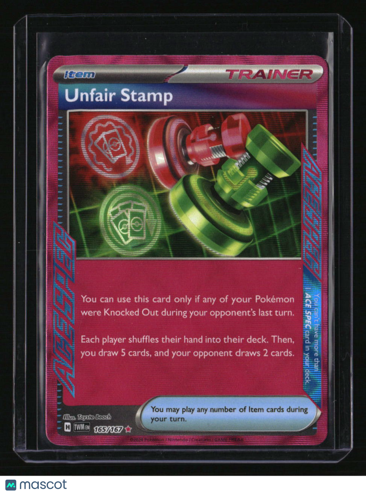 SV06: Twilight Masquerade Unfair Stamp