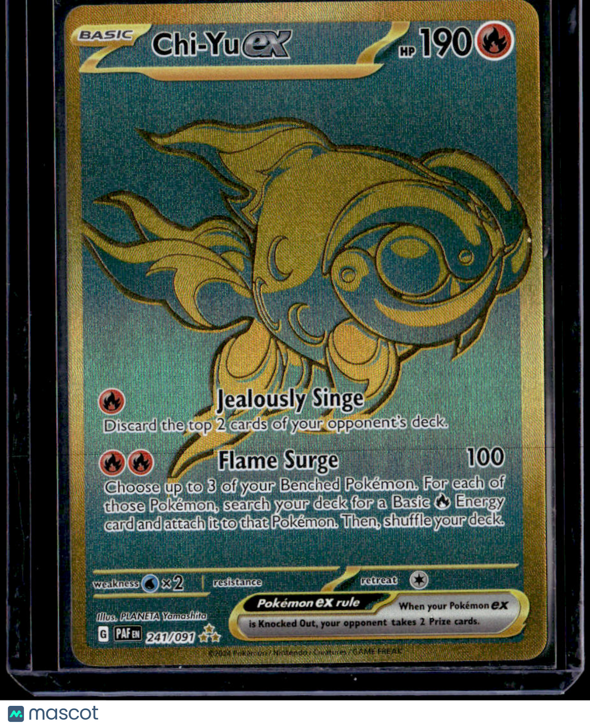 SV: Paldean Fates Chi-Yu ex