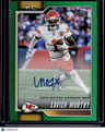 2026 Topps Flagship Xavier Worthy Real One Autographs Green #/99