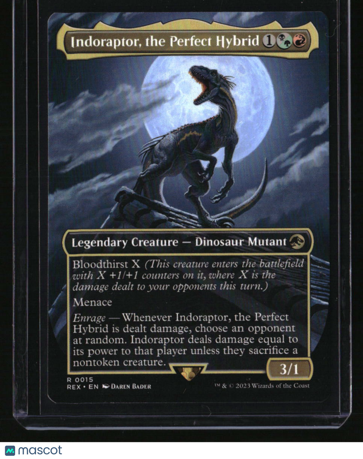 UB: Jurassic World Collection Indoraptor, the Perfect Hybrid (Borderless)