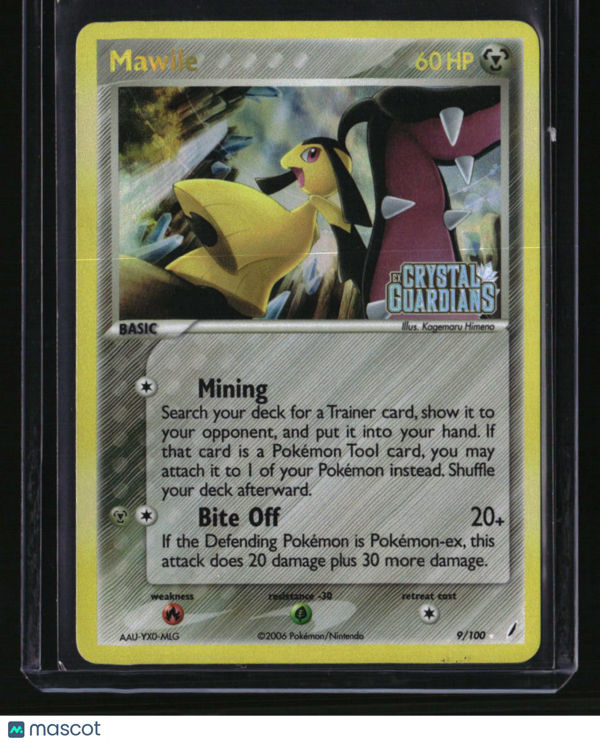 EX Crystal Guardians Mawile Reverse Holo