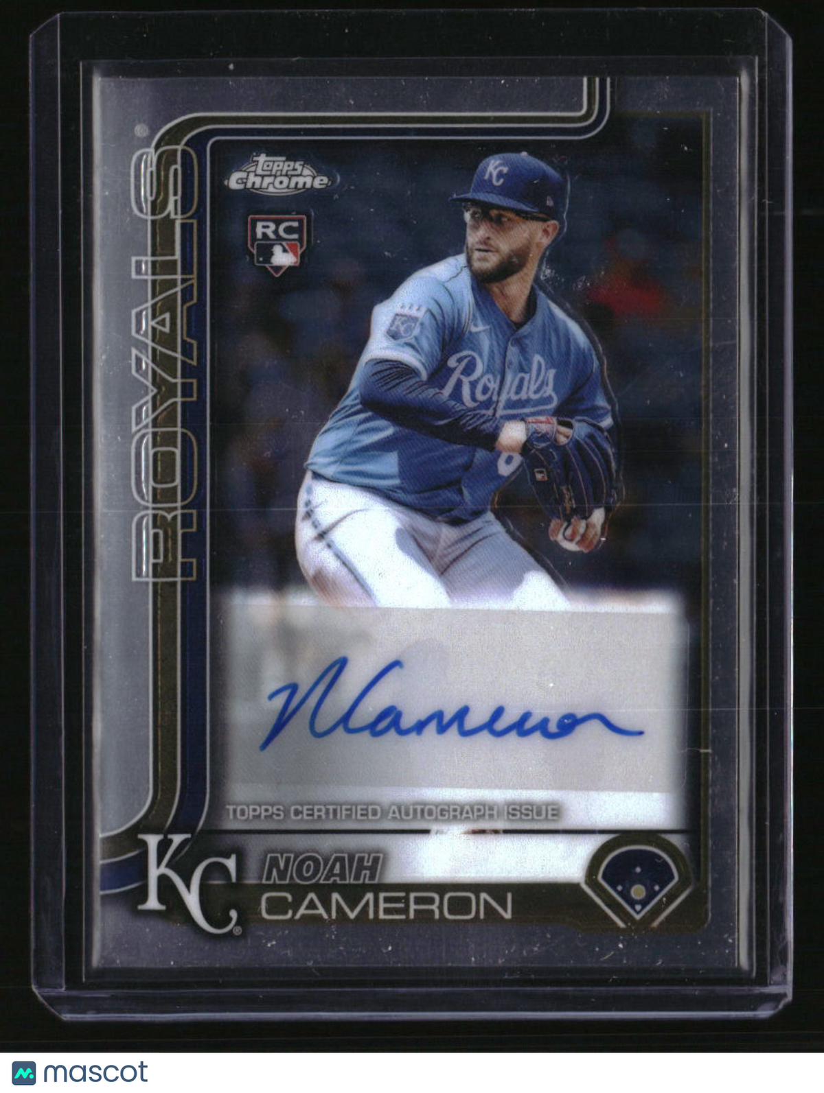 2025 Topps Chrome Update Noah Cameron Chrome Update Autographs