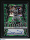 2025 Prospect Edition Jacob Wilson Future Legends Signatures - Green Pulsar #/25