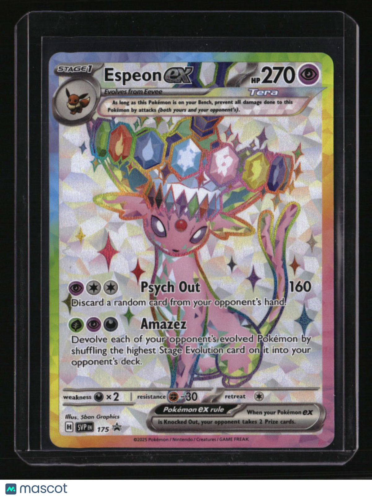 SV: Scarlet & Violet Promo Cards Espeon ex
