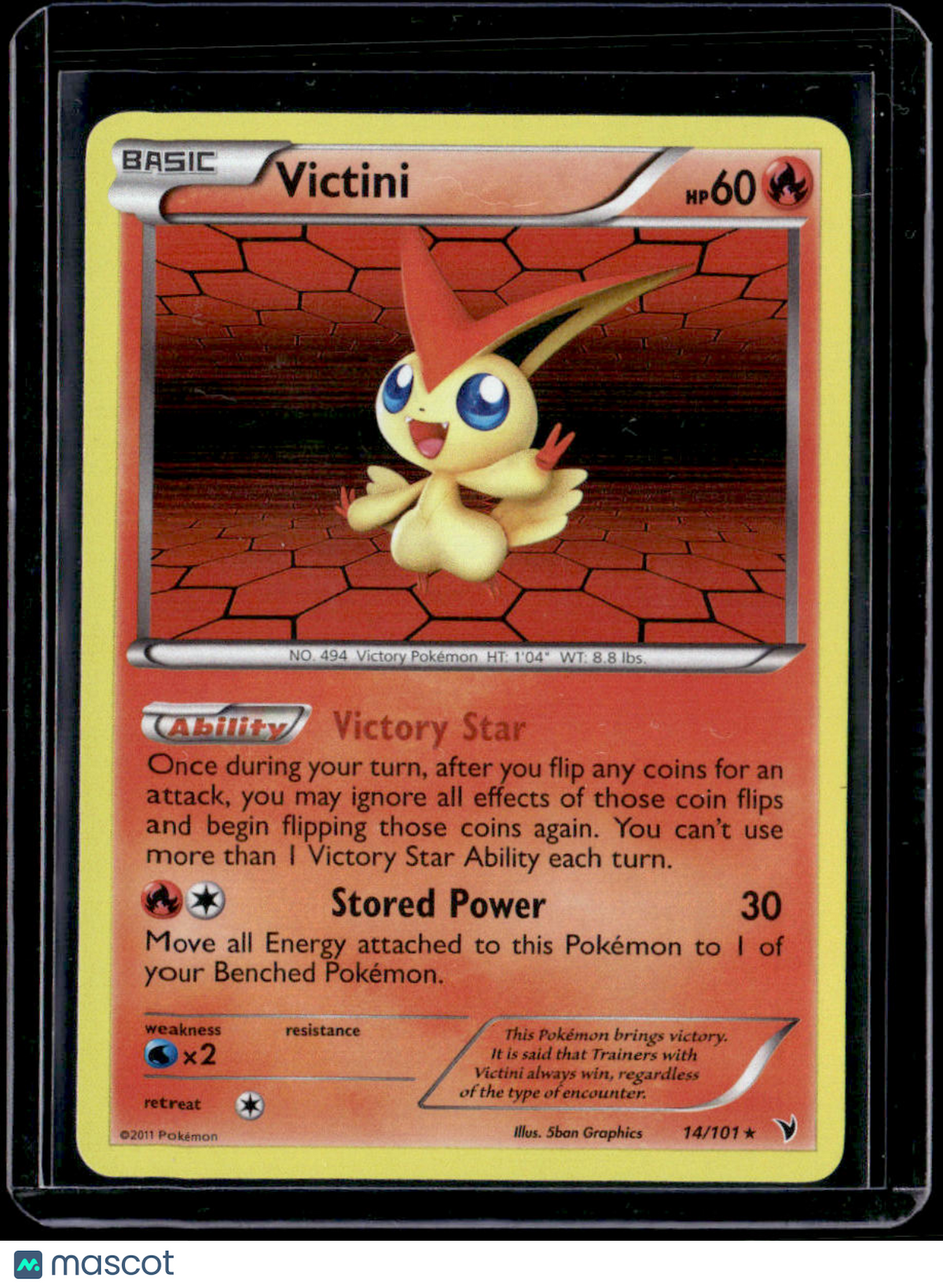 Noble Victories Victini (14) Holo