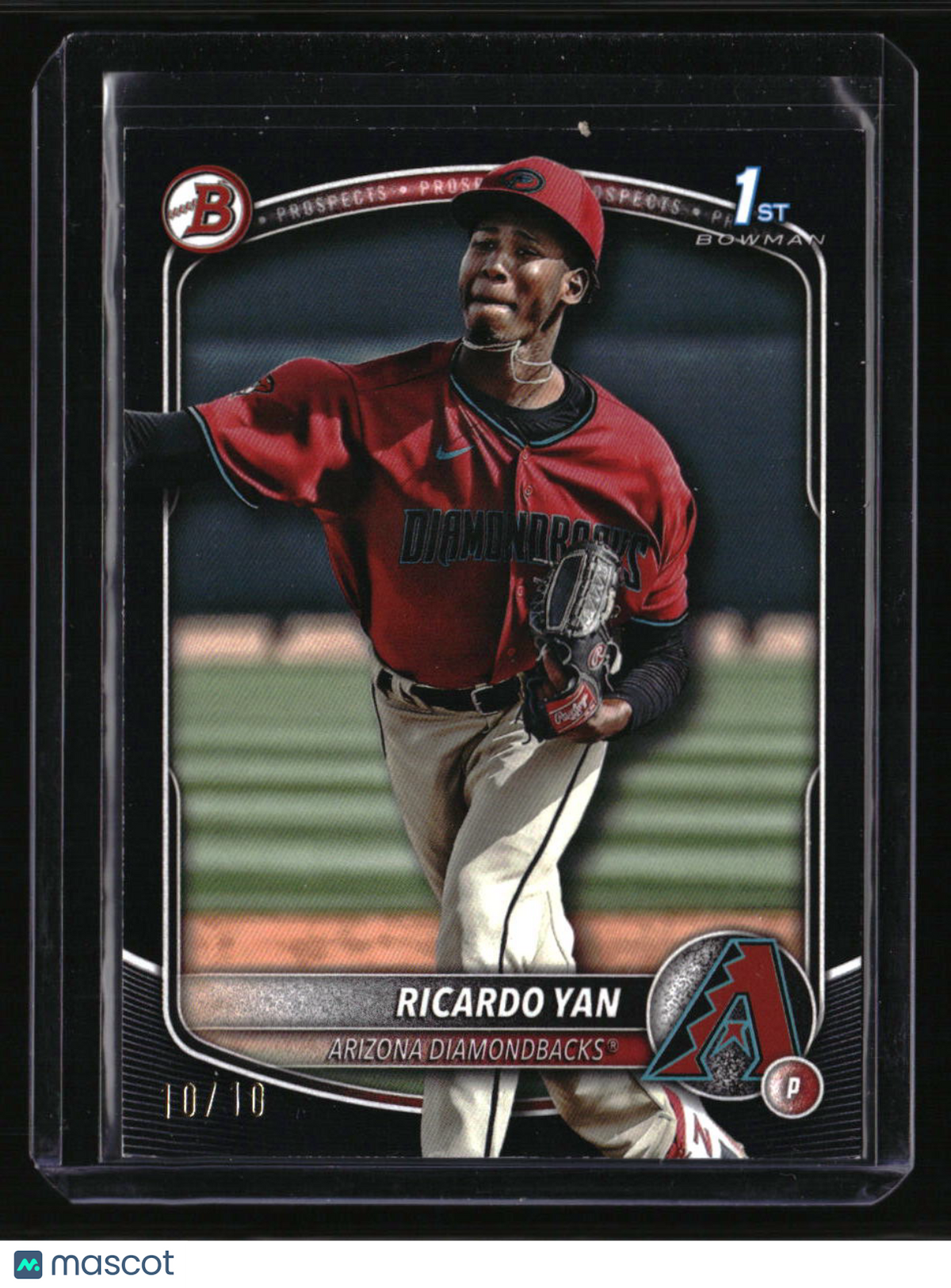 2025 Bowman Ricardo Yan Prospects Black #/10