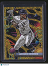2025 Topps Chrome Cosmic Jackson Chourio Gold Interstellar Refractor #/50