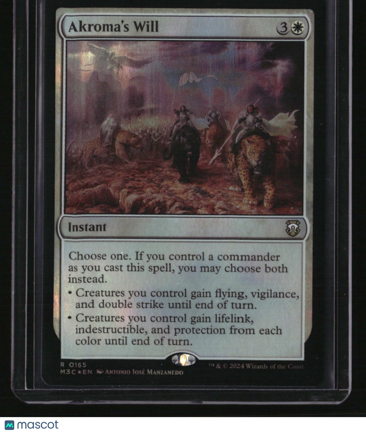 Commander: Modern Horizons 3 Akroma's Will (Ripple Foil)