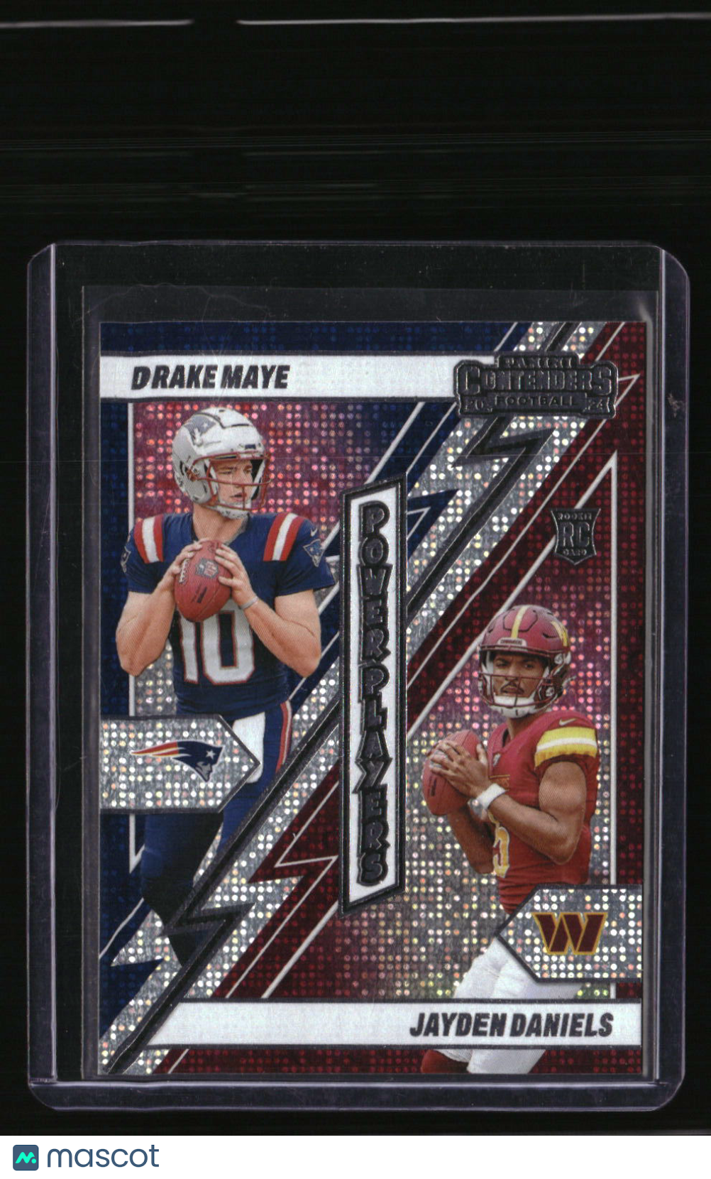 2024 Panini Contenders Drake Maye / Jayden Daniels Power Players