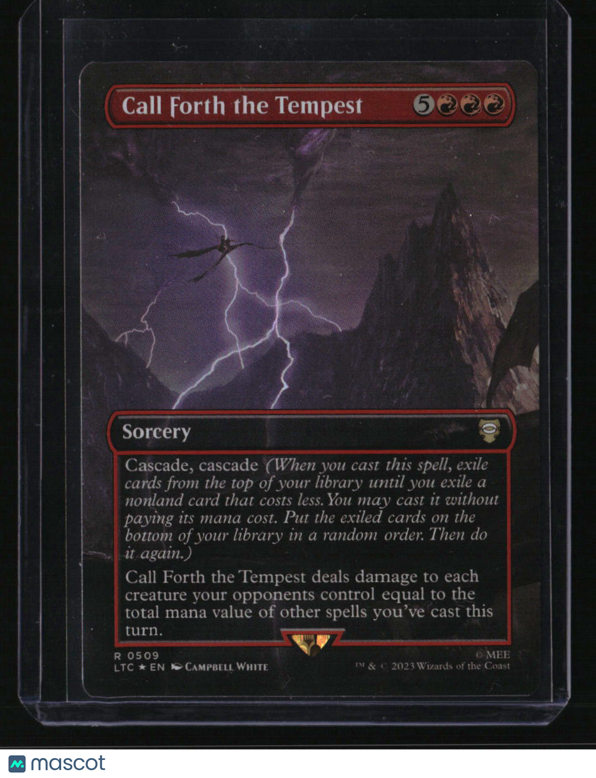 The Lord of the Rings: Call Forth the Tempest (Borderless) Foil