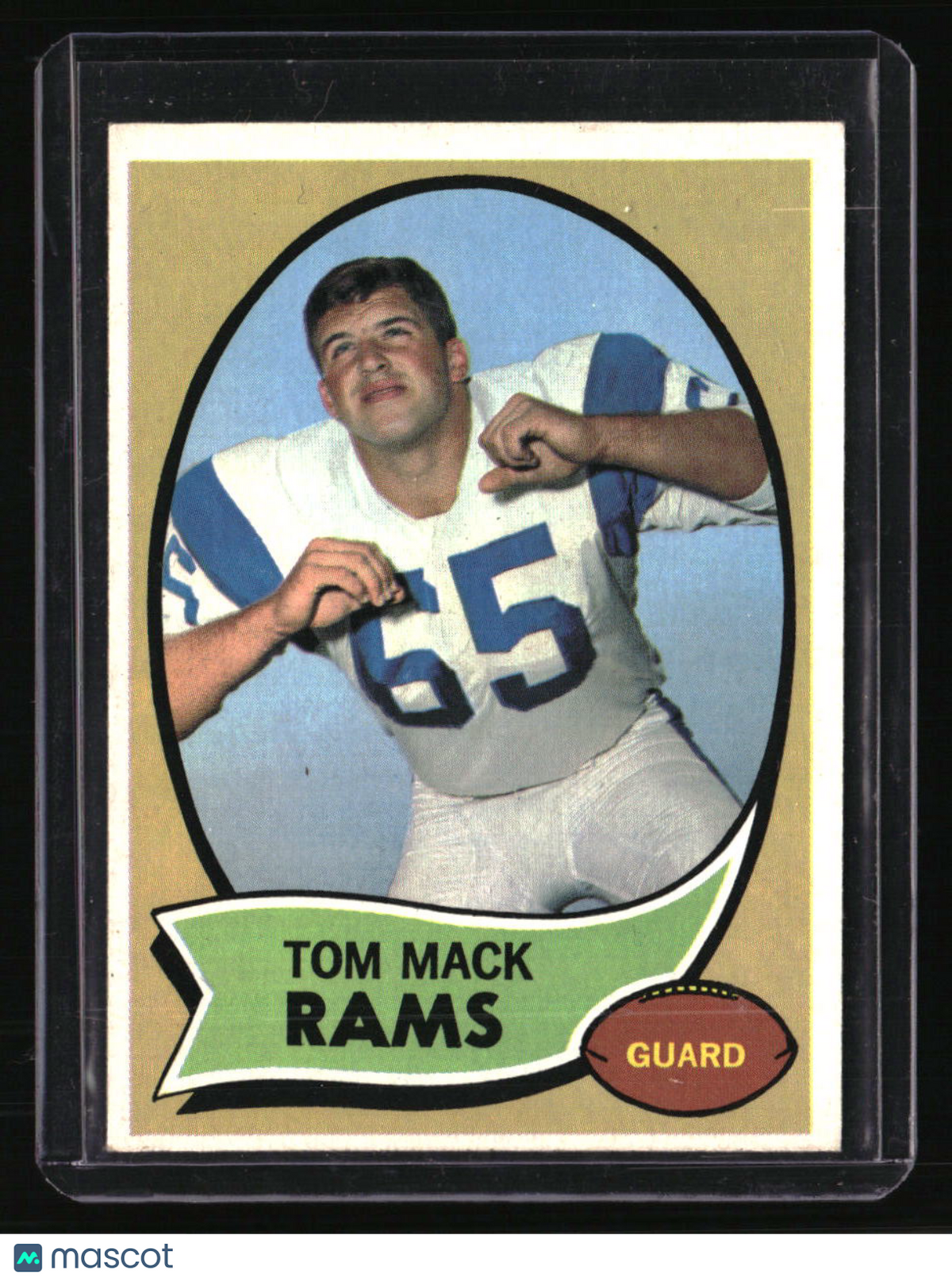 1970 Topps Tom Mack