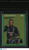 2024 Topps Chrome Formula 1 Lewis Hamilton 1954 Topps Green Refractors #/99