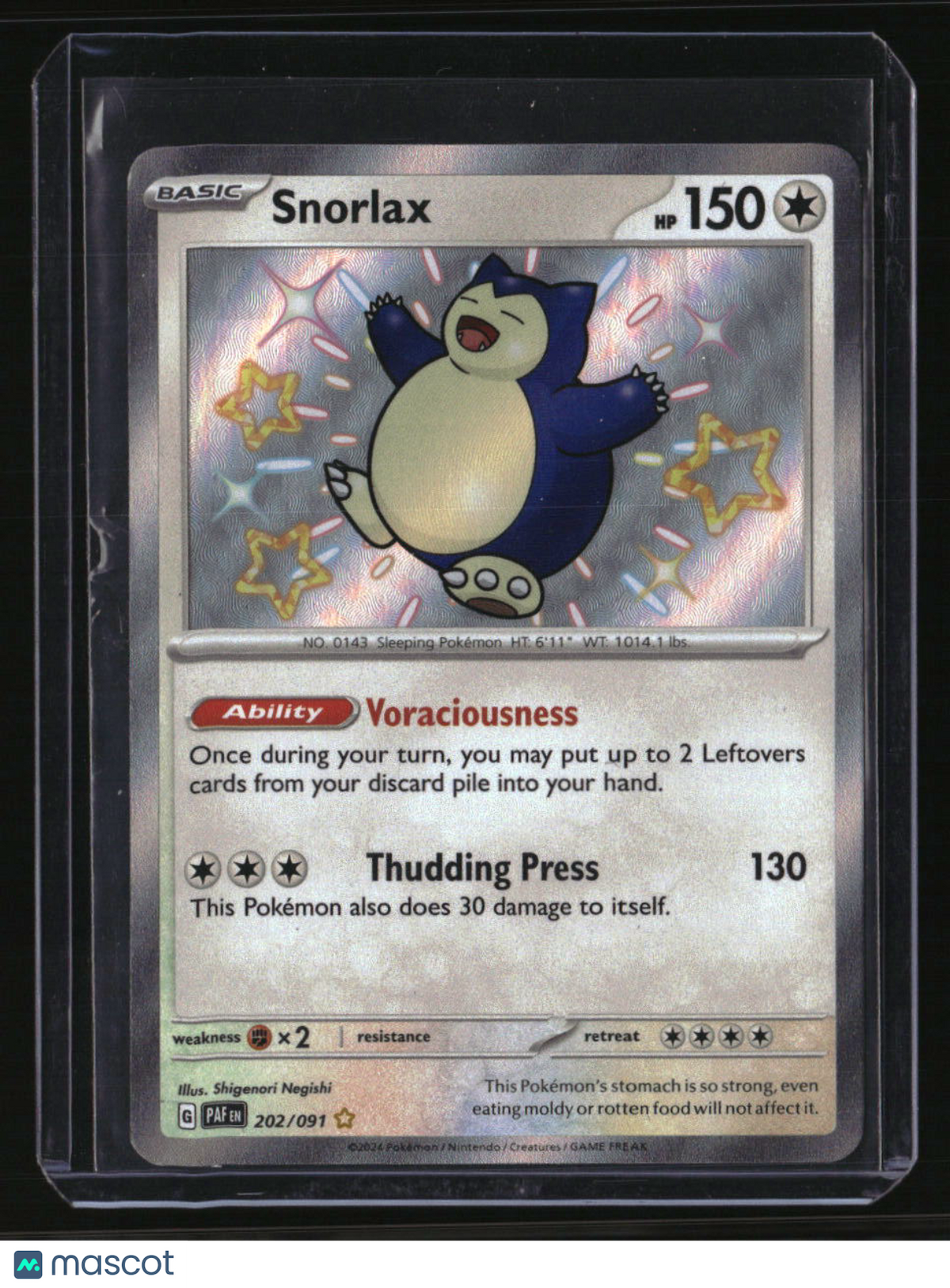 SV: Paldean Fates Snorlax