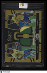 2024-25 Panini Select FIFA Endrick / Savinho Dual Swatches Gold #/10