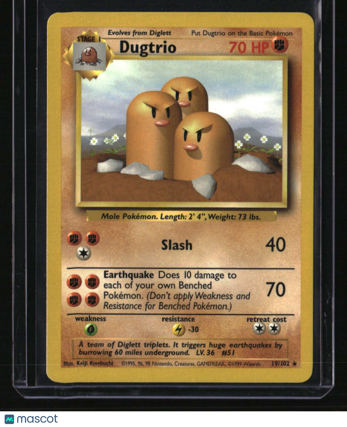 Base Set Dugtrio