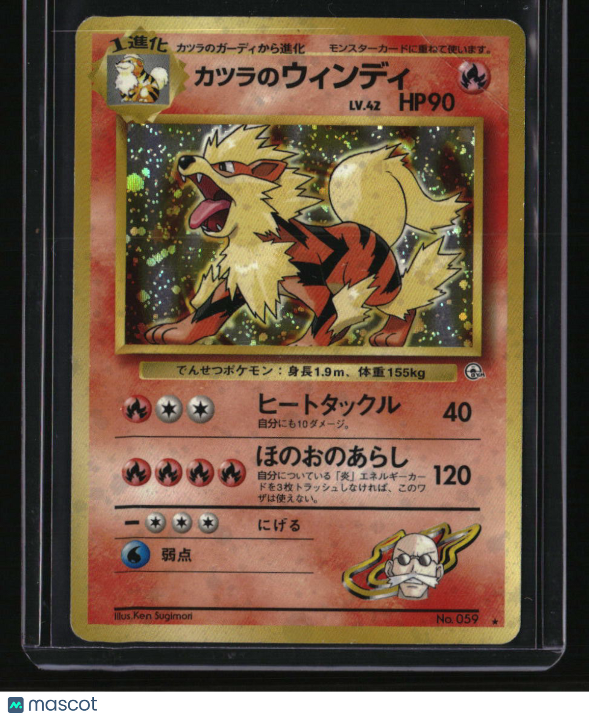 Challenge from the Darkness Blaine's Arcanine