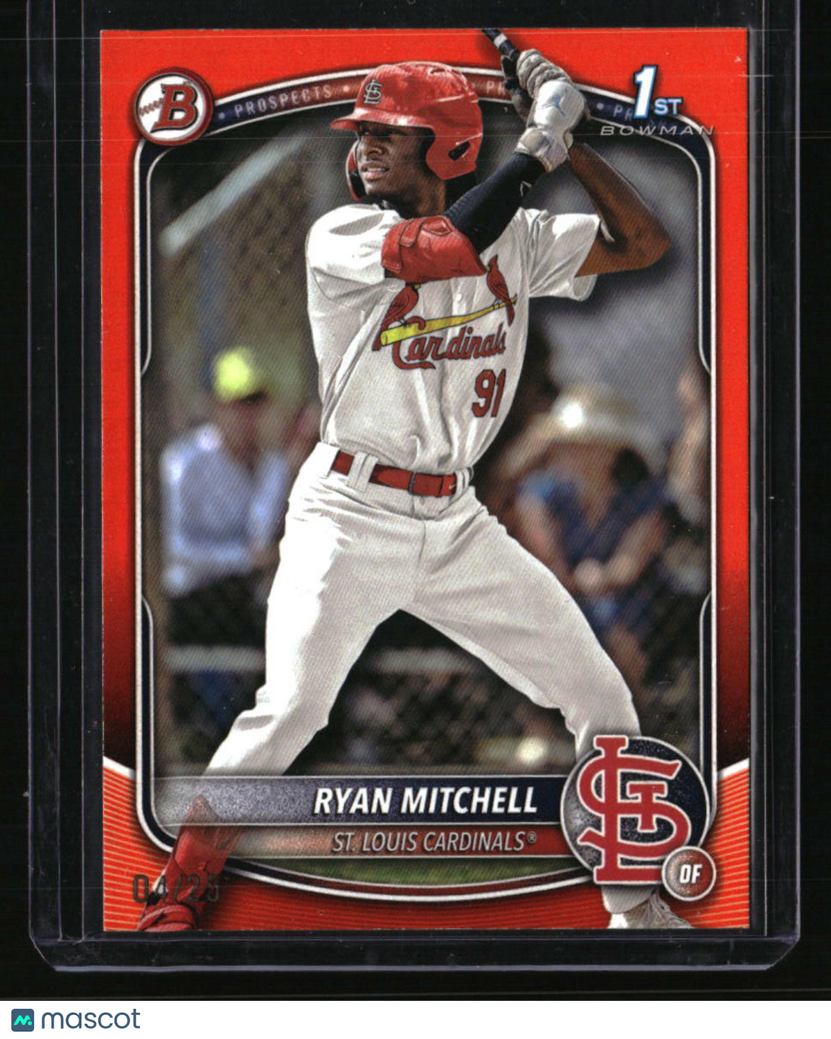 2025 Bowman Draft Ryan Mitchell Orange Border #/25