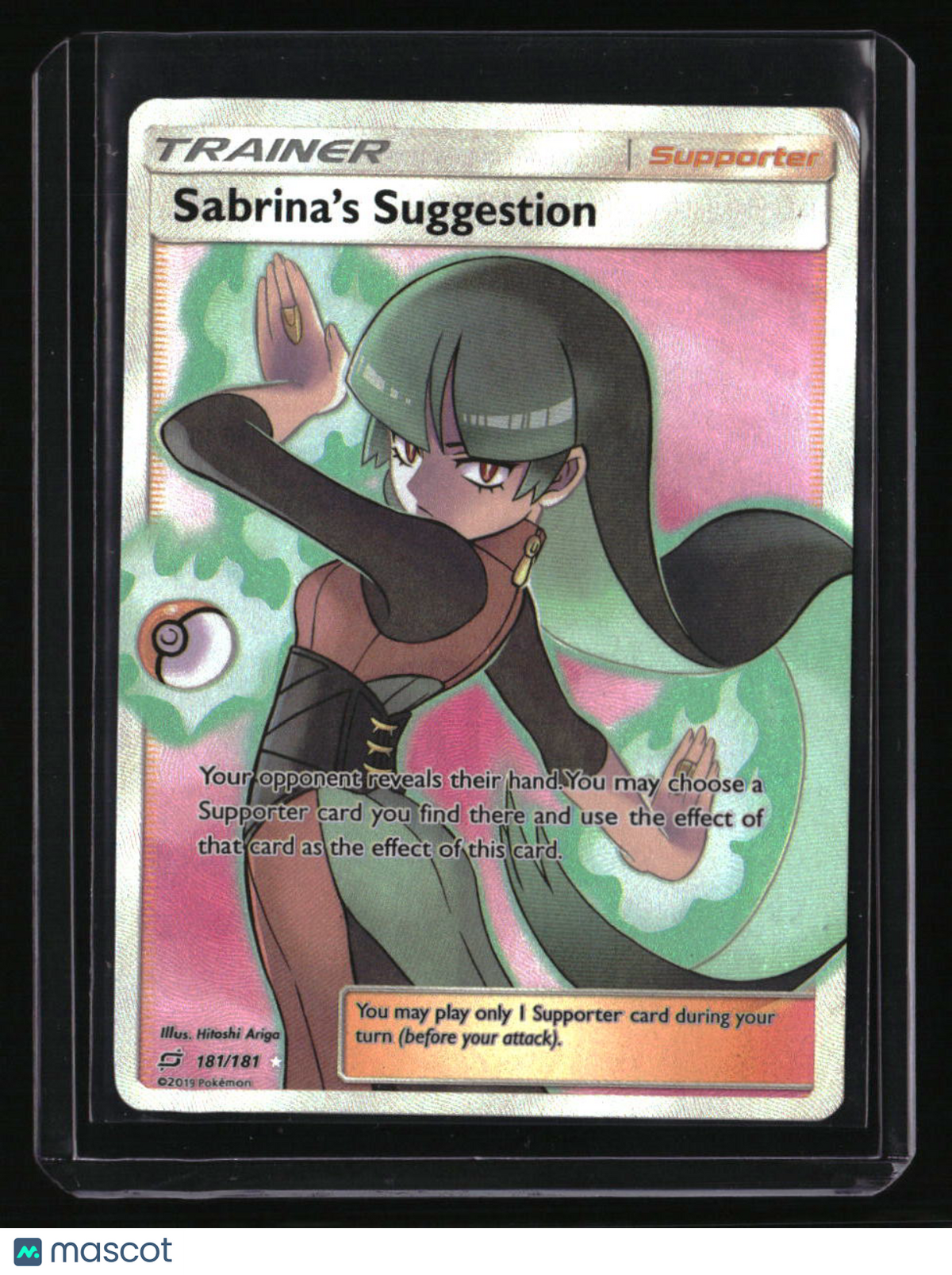 SM - Team Up Sabrina's Suggestion (Full Art)