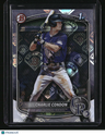 2025 Bowman Charlie Condon Prospects Bowman Retro Logo Foil Pattern