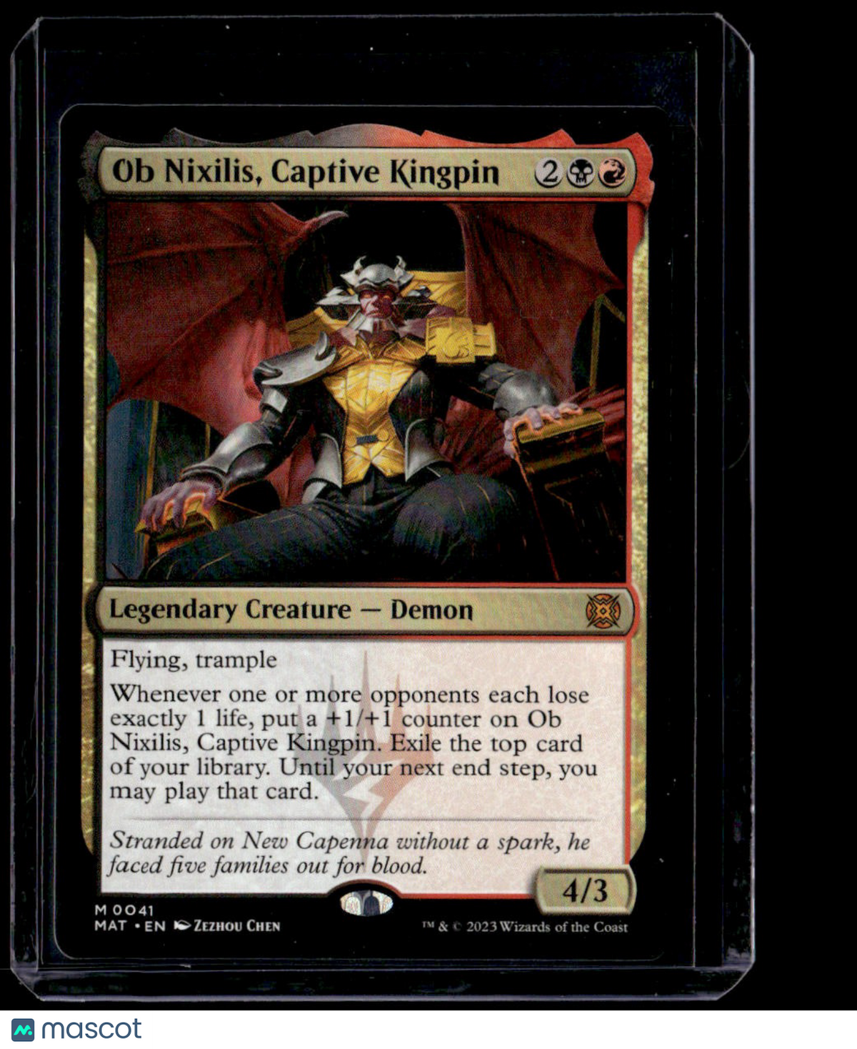 March of the Machine: The Aftermath Ob Nixilis, Captive Kingpin