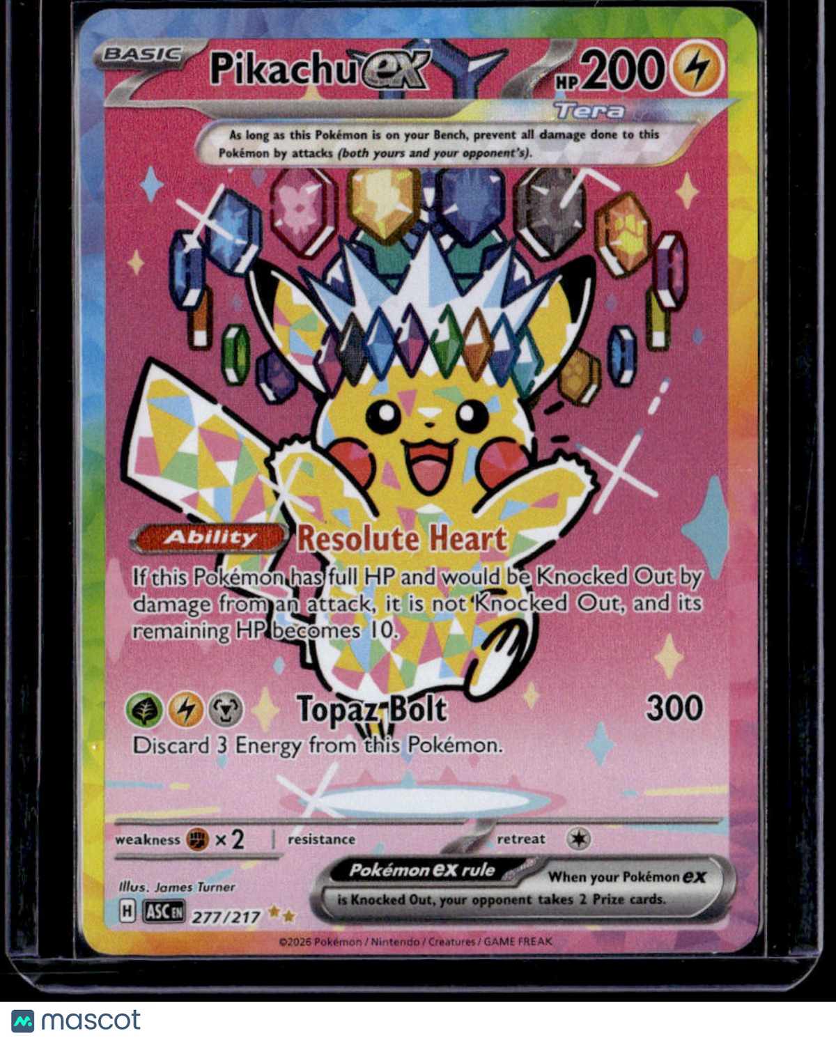 ME: Ascended Heroes Pikachu ex